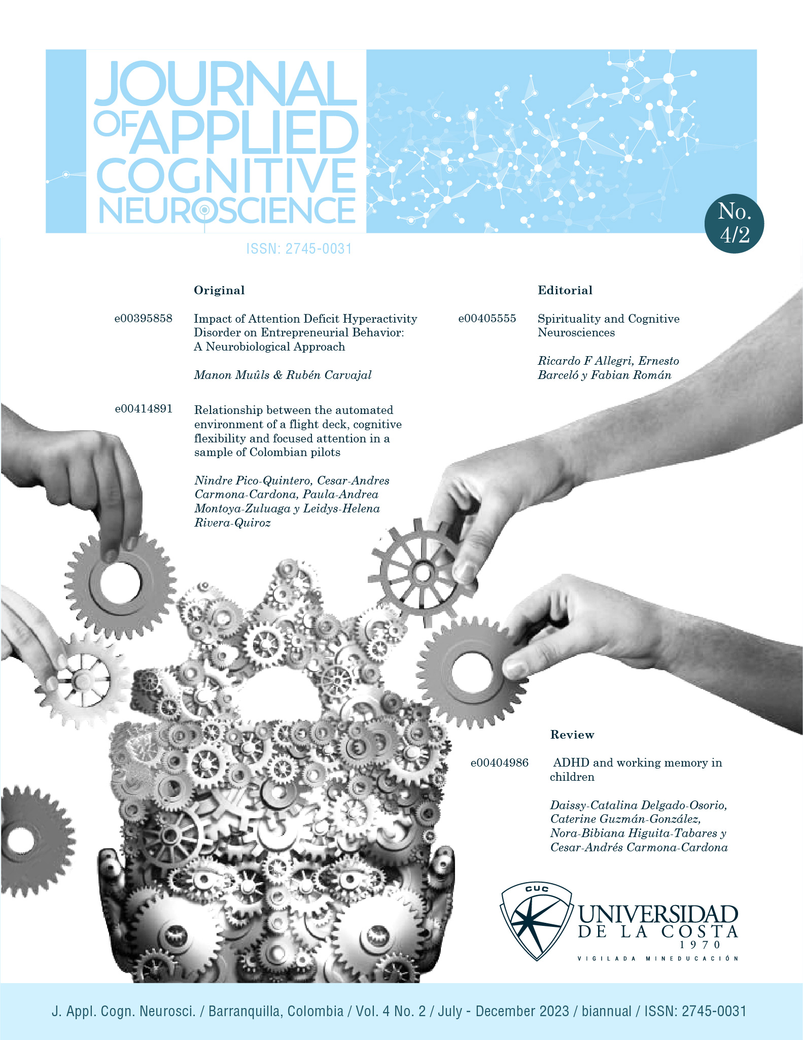 					Ver Vol. 4 Núm. 2 (2023): Journal of Applied Cognitive Neuroscience
				