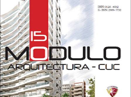 Módulo Arquitectura - CUC / Barranquilla, Colombia / No. 15 / Diciembre 2015 / pp. 1-142 / ISSN: 0124-6542/ E-ISSN: 2389-7732   Calle 58 No. 55 - 66. Teléfono: (575) 3362224 / Barranquilla - Colombia / revistamodulo@cuc.edu.co